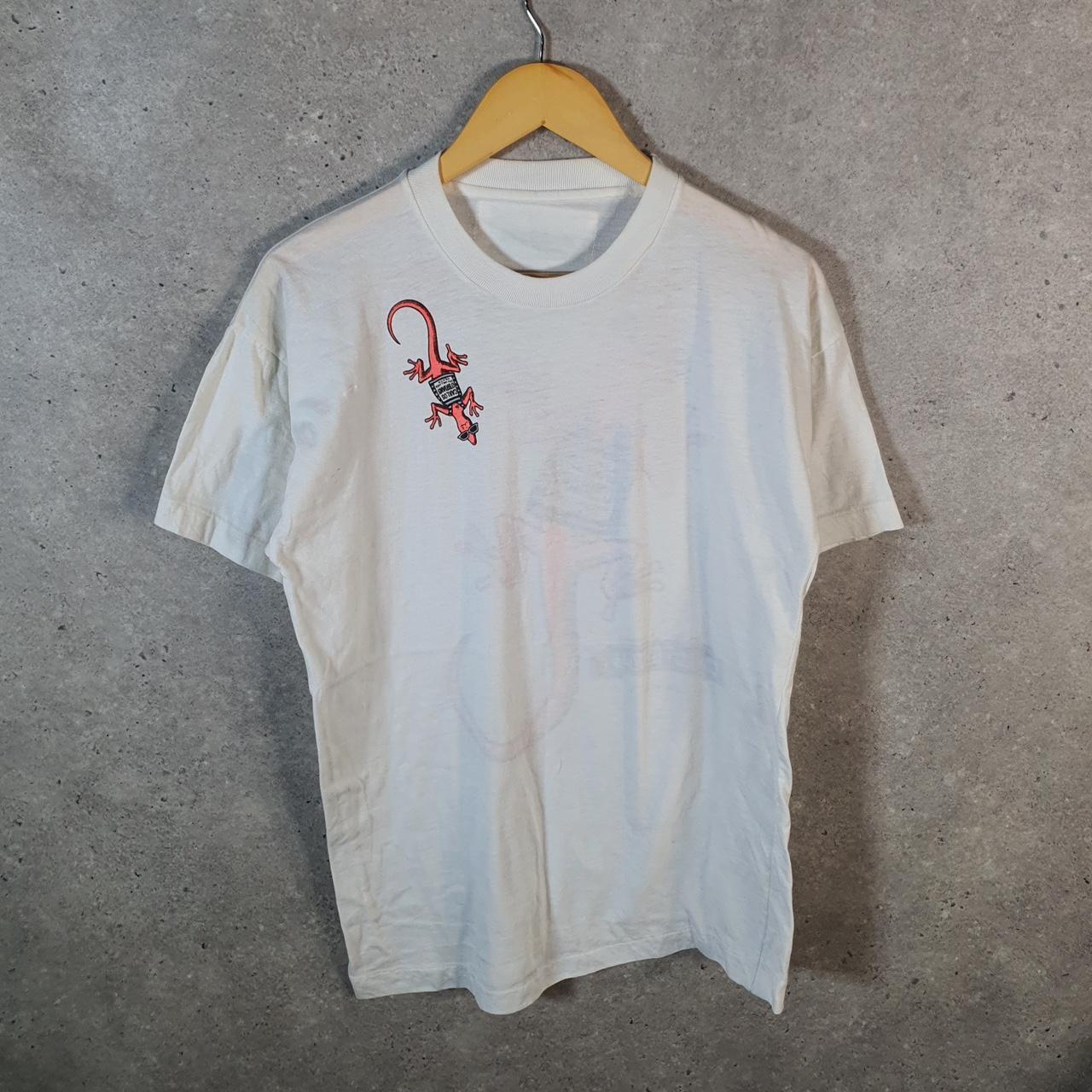 Vintage Carlos N Charlie’s Obrians Vallarta Mexico 90s USA Single Stitch T Shirt Men’s S White