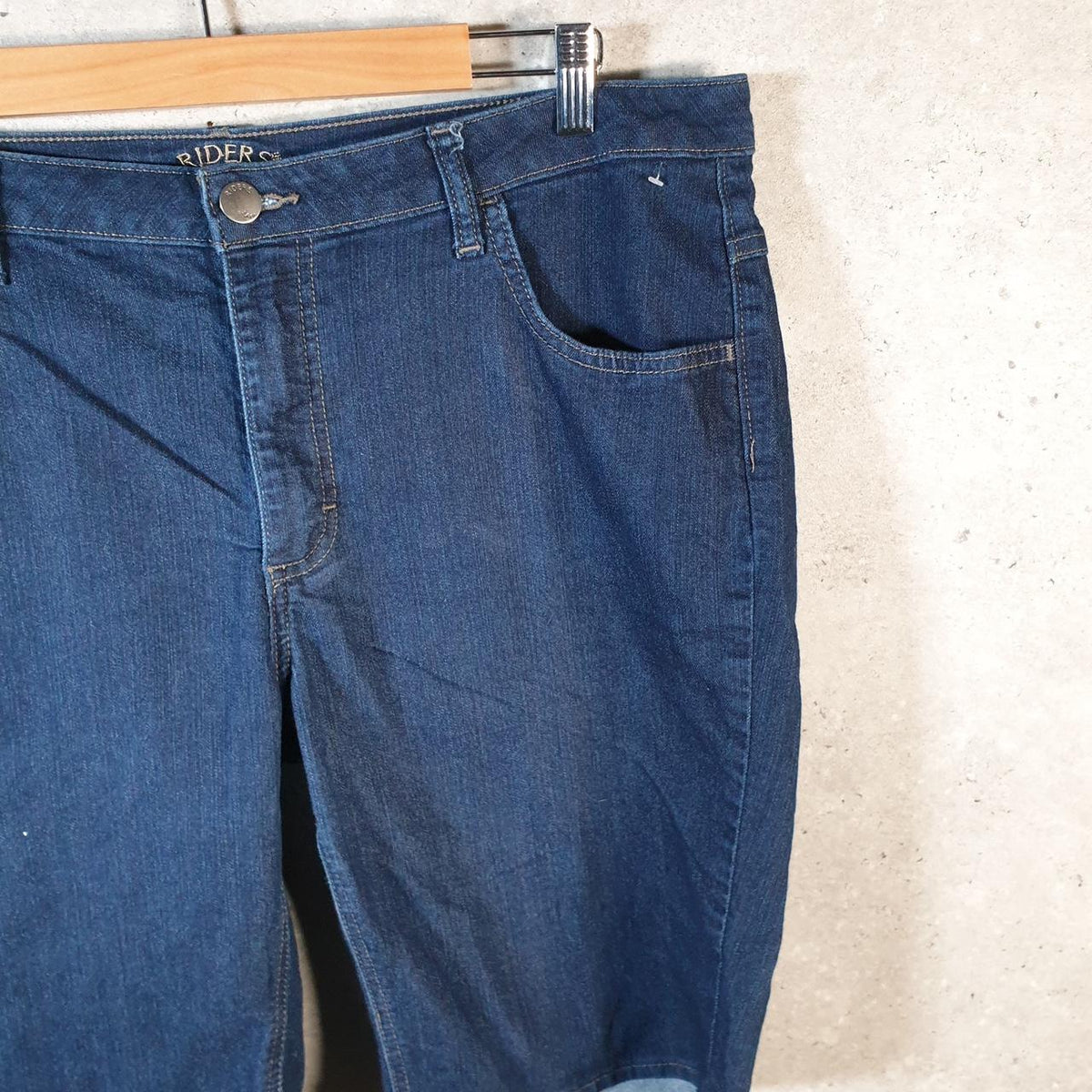 Vintage Lee Baggy Shorts Jorts Cargo Womens W38 Blue Relaxed Denim