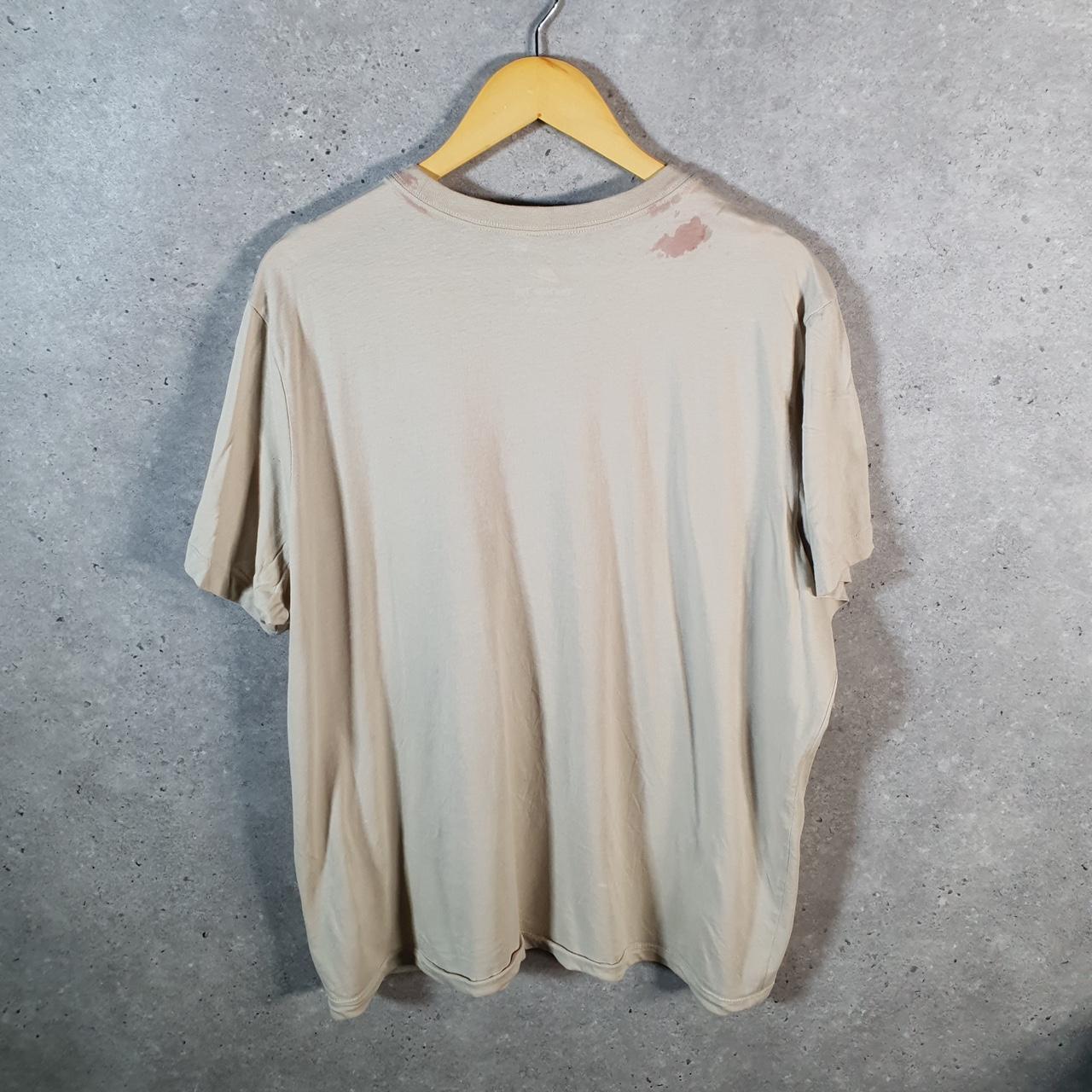 Vintage Nike Embroidered Club T Shirt Men’s XL Brown Swoosh Athletic