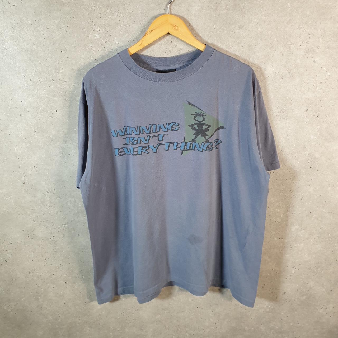 Vintage Ogio Chump Gear Winning Isn’t Everything 90s USA Single Stitch T Shirt Men’s XL Blue