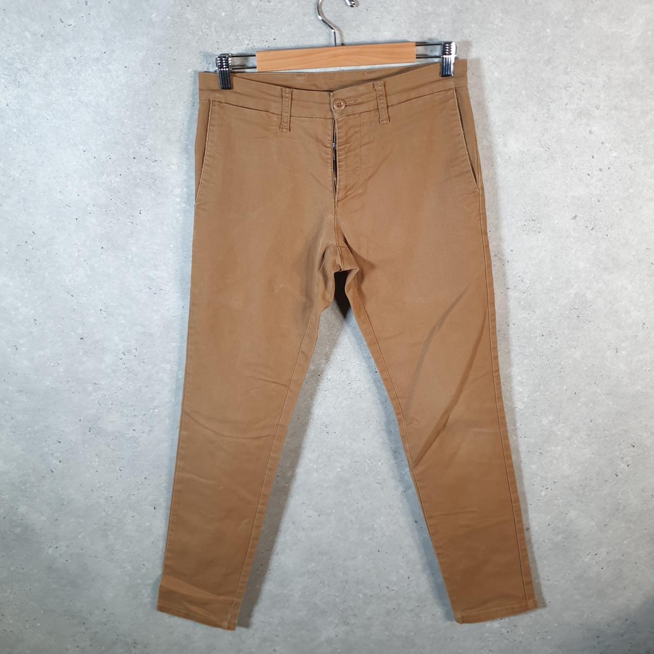 Vintage Carhartt Sid Carpenter Trousers Mens W30 L32 Brown Relaxed Fit Workwear USA