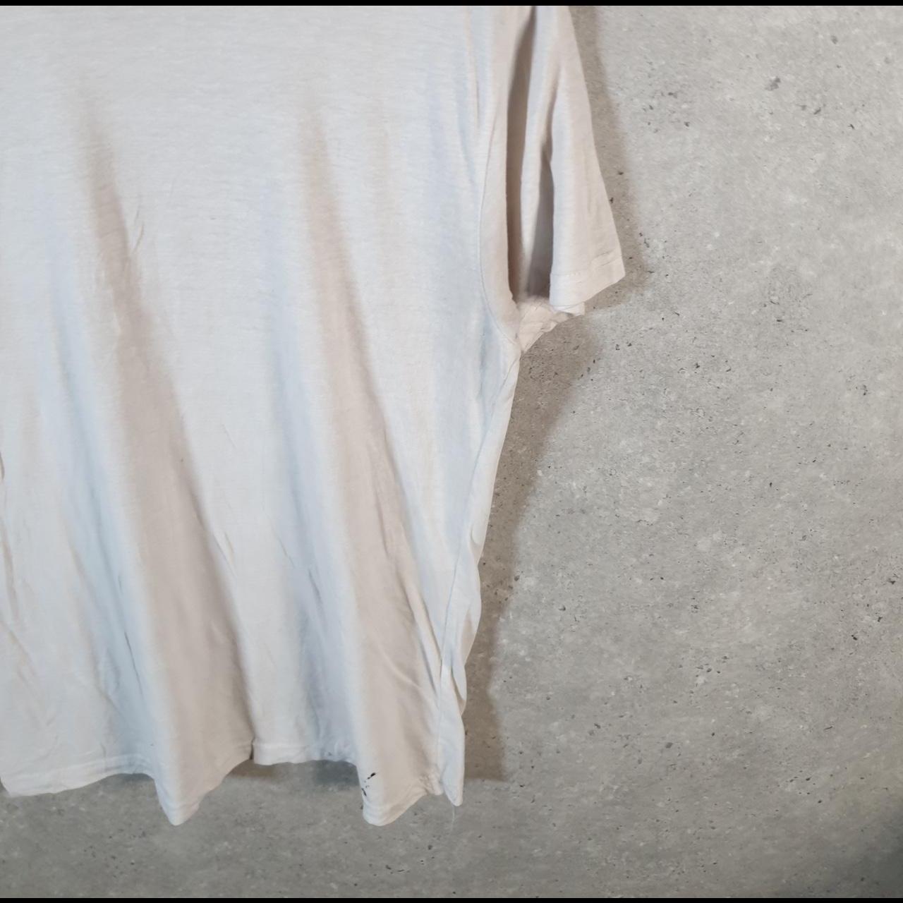 Vintage Puma Spellout T Shirt Mens Large Slim White sports Logo Athletic