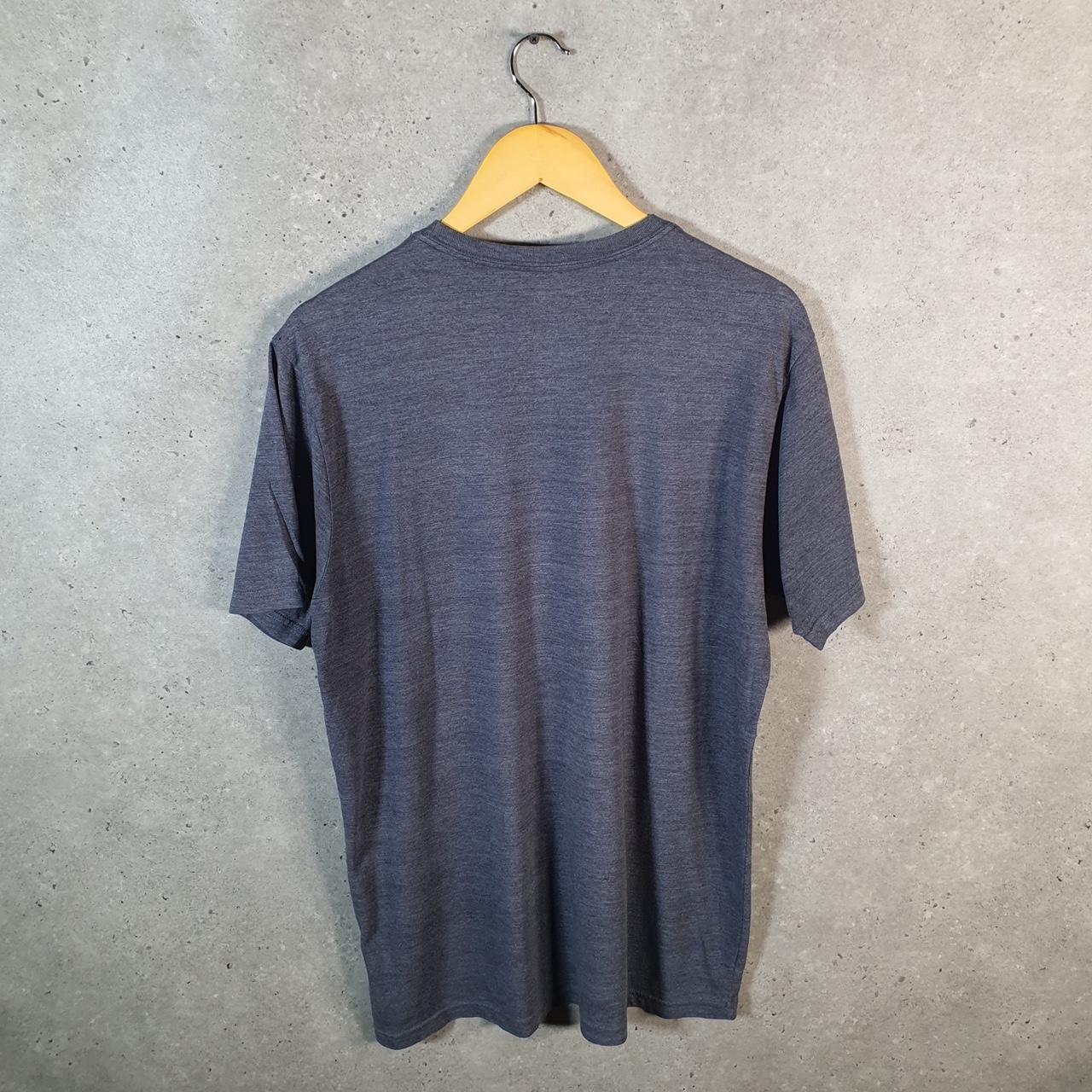Vintage The North Face TNF Spellout T Shirt Shirt Men’s Large Grey Logo Athletic C9862