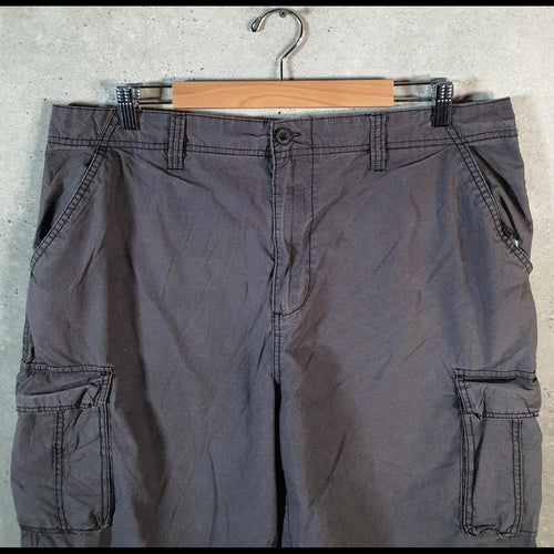 Vintage Beverley Hills Polo Club Chino Shorts Jorts Cargo Men’s W38 Grey Baggy Cotton A4467