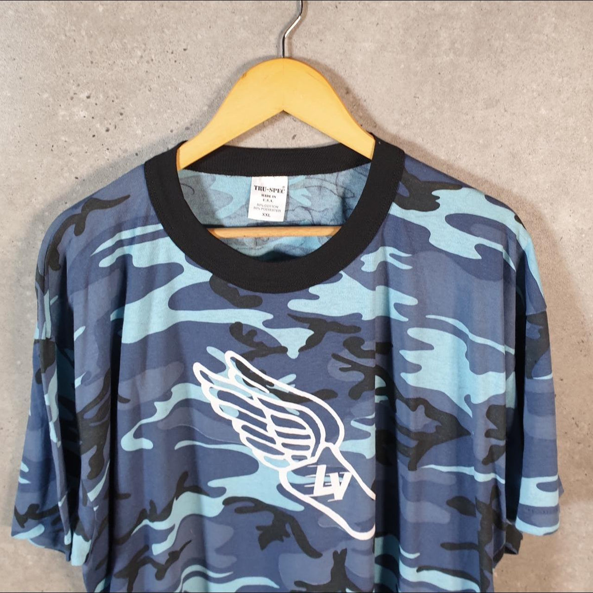 Vintage Tru Spec The Hunt is Over 2006 USA Single Stitch T Shirt Men’s XL Blue