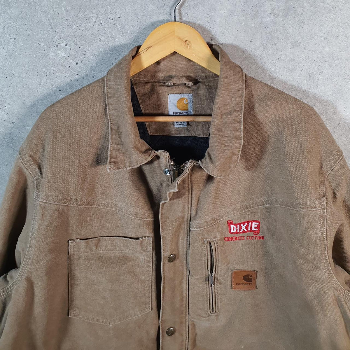 Vintage Carhartt Duck Rancher Quilted Jacket Men’s XL Brown Workwear USA G2103