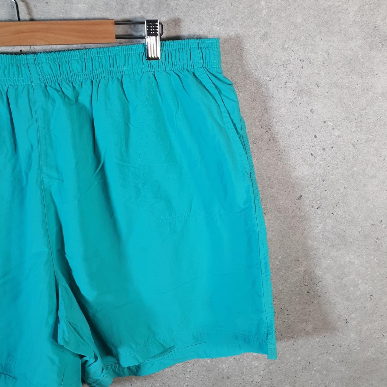 Vintage Columbia Shorts Jorts Cargo Men’s 2XL Blue Athletic Hiking Fishing Gear A4402