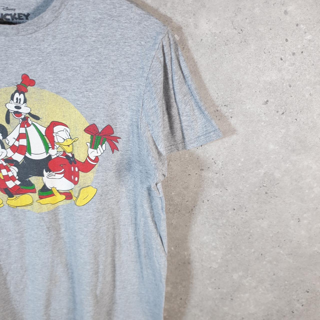 Vintage Disney Land Mickey Mouse T Shirt Men’s Medium Grey Graphic Cartoon