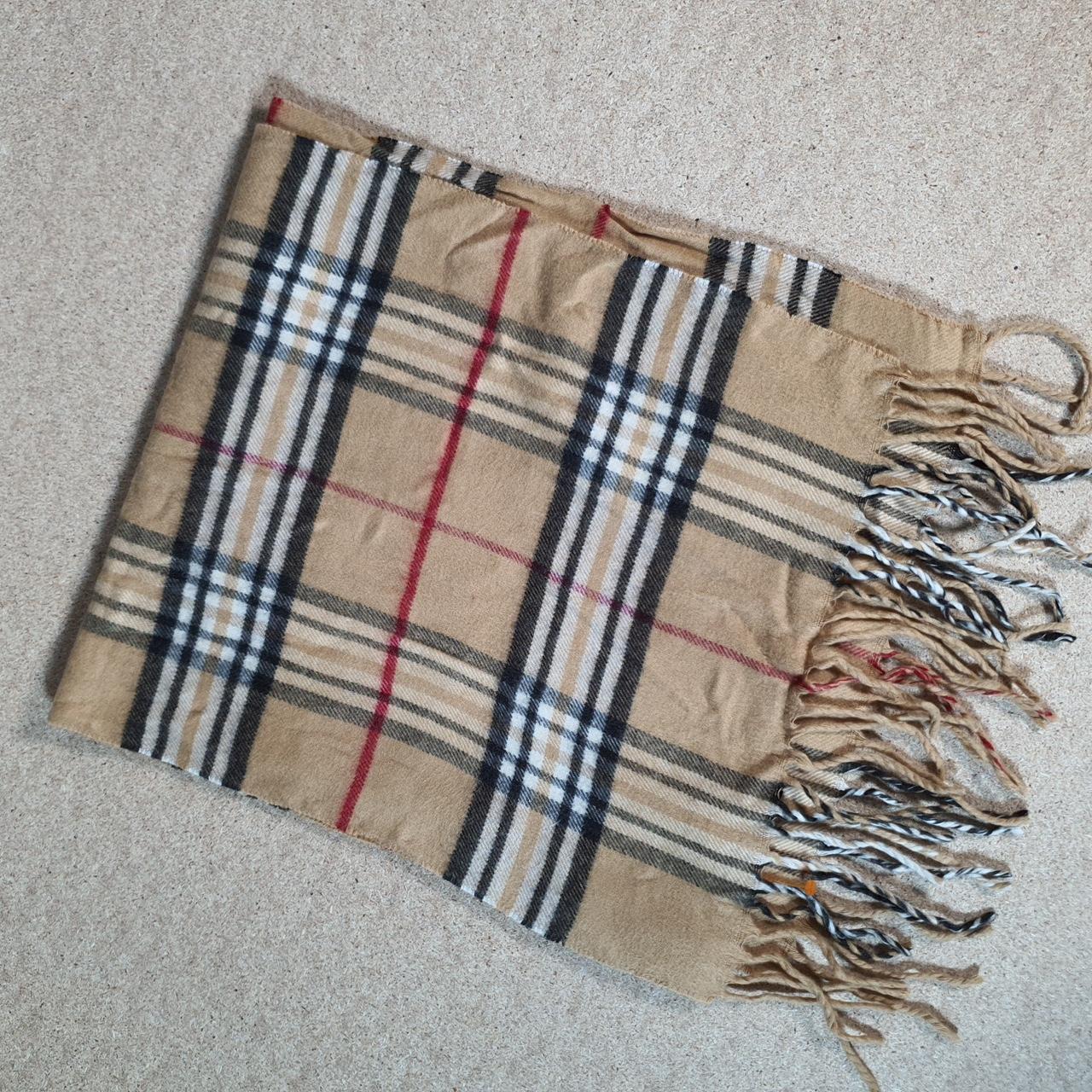 Cashmere Tartan Nova Check Checkered Scarf