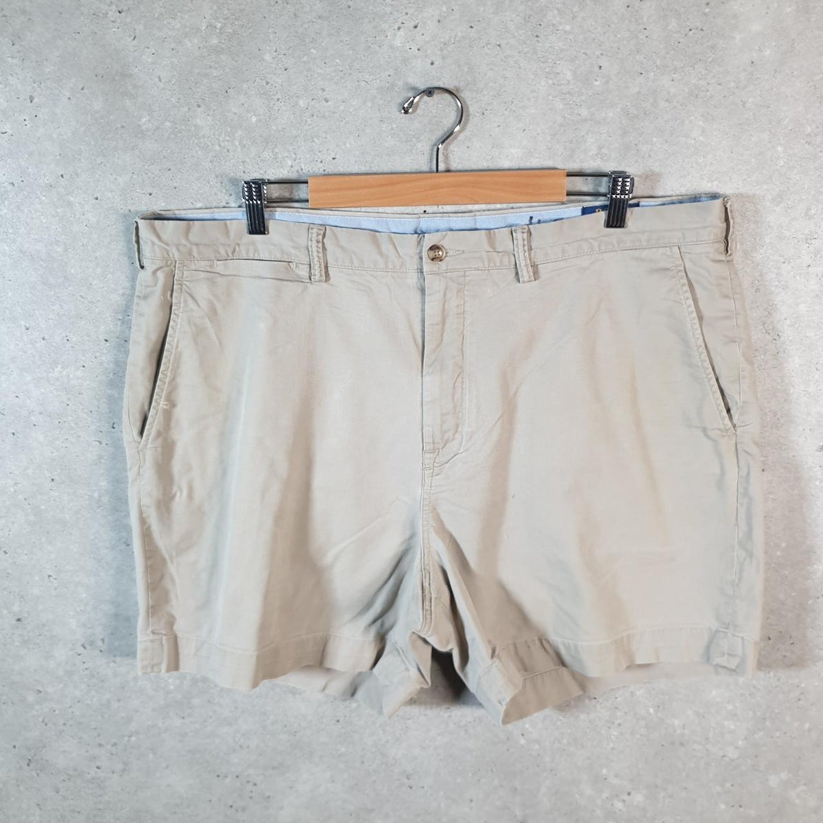 Vintage Ralph Lauren Polo Shorts Jorts Chino Cargo Men’s W40 Brown Baggy Cotton