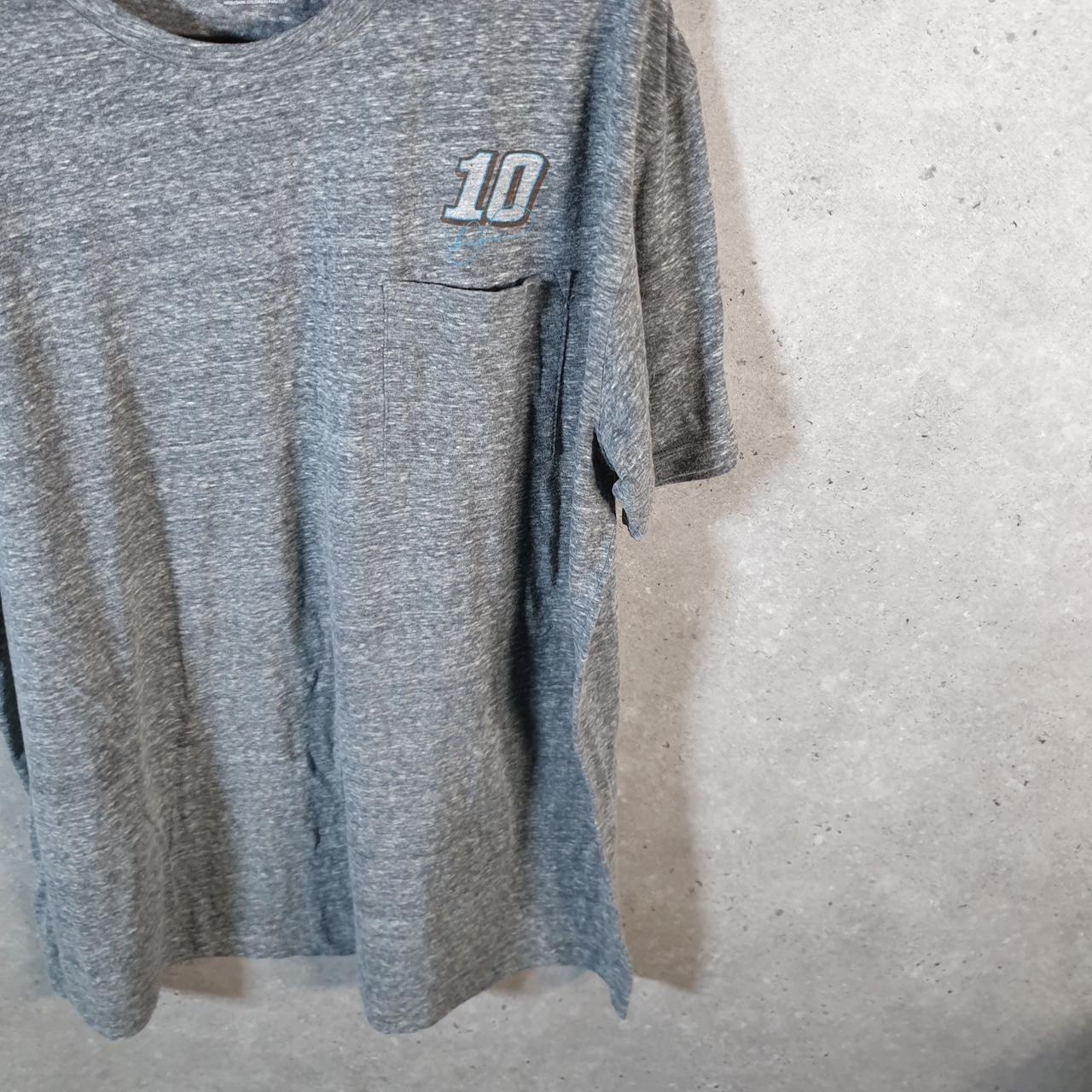 Vintage Dale Earnhardt USA Nascar Graphic T Shirt Men’s 2XL Grey American Racing