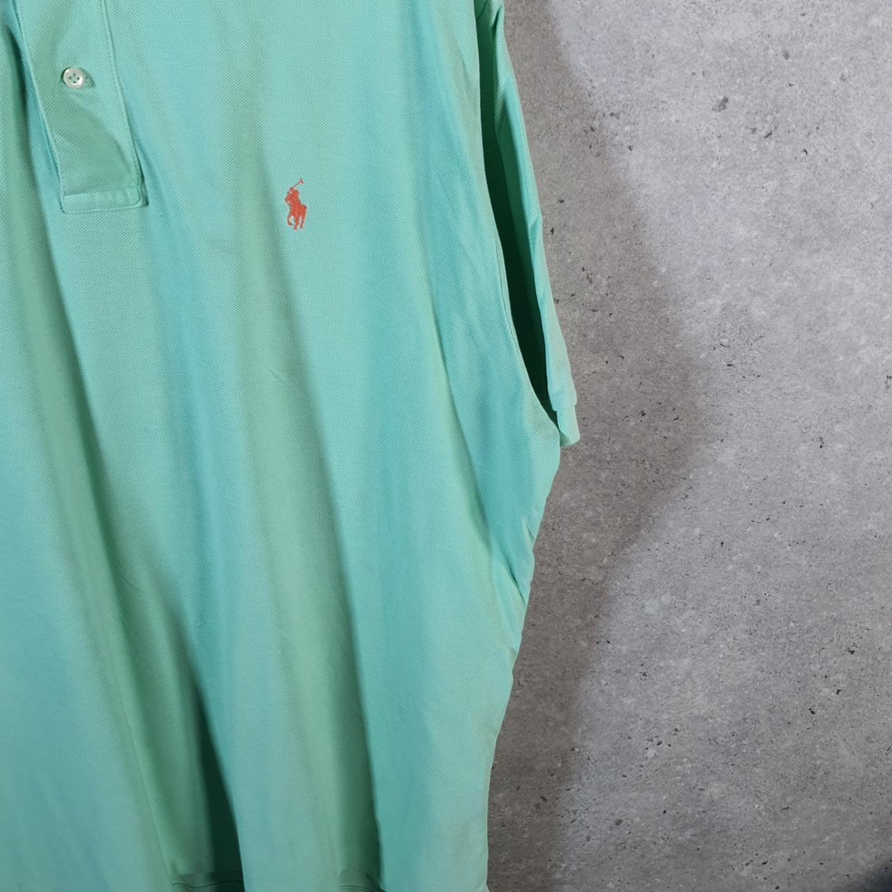 Vintage Ralph Lauren Polo Shirt Men’s XL Blue Classic Fit Embroidered Pony