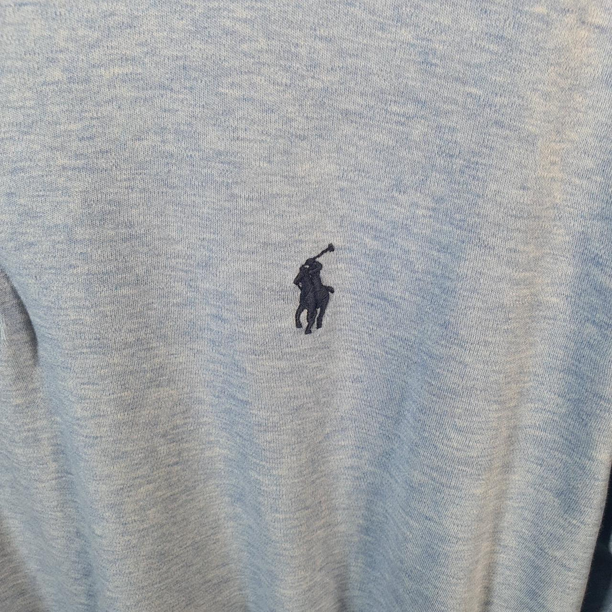Vintage Ralph Lauren Polo Shirt Mens XL Blue Casual Cotton Classic Fit Pony