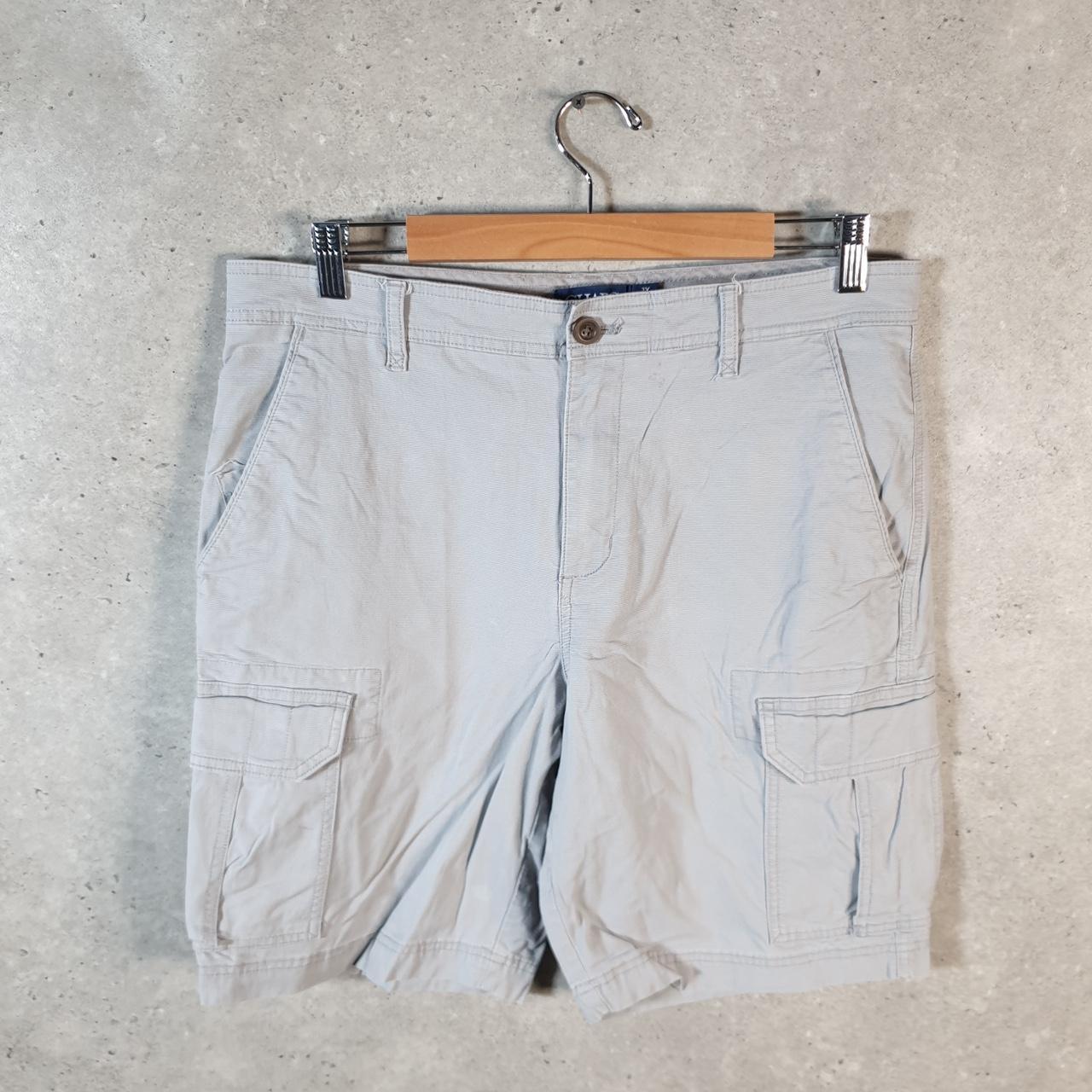 Vintage Chaps Ralph Lauren Polo Shorts Jorts Cargo Men’s W33 Blue Baggy Cotton