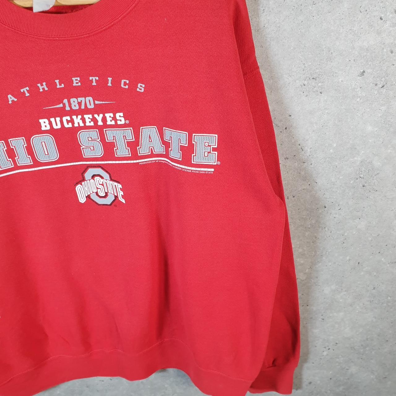 Vintage Lee Sport Ohio State Buckeyes NFL Sweatshirt Men’s Medium Red USA Pullover