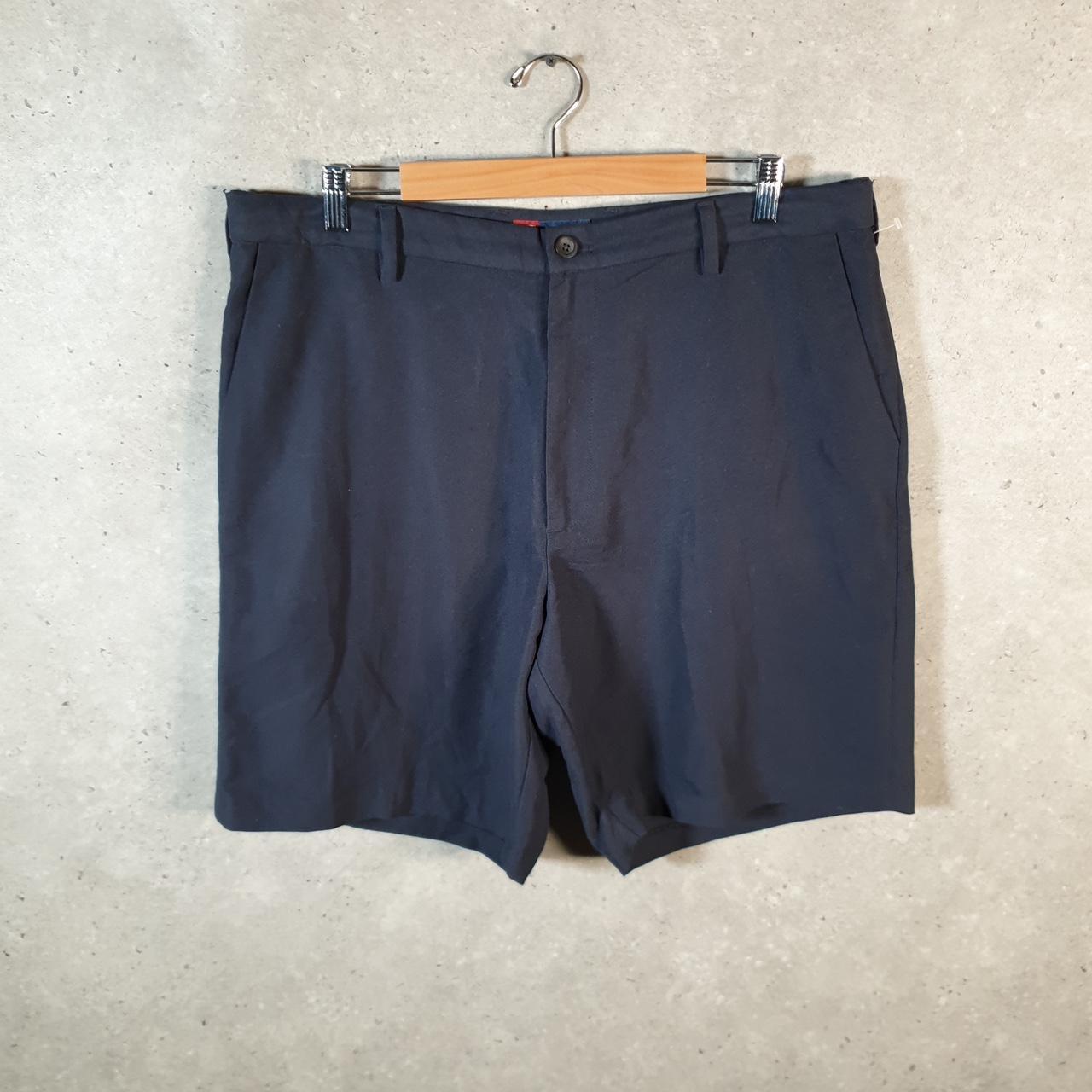 Vintage Chaps Ralph Lauren Shorts Jorts Cargo Men’s W38 Navy Blue Baggy Cotton