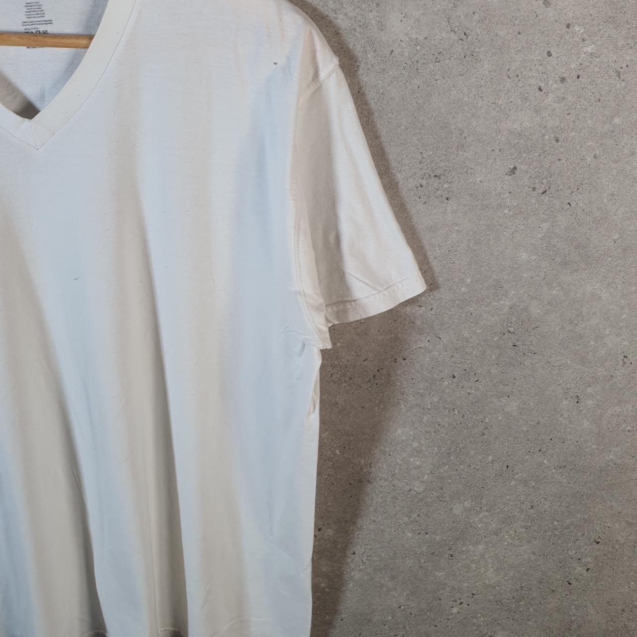 Vintage Calvin Klein Blank T Shirt Men’s Large White Casual Sports