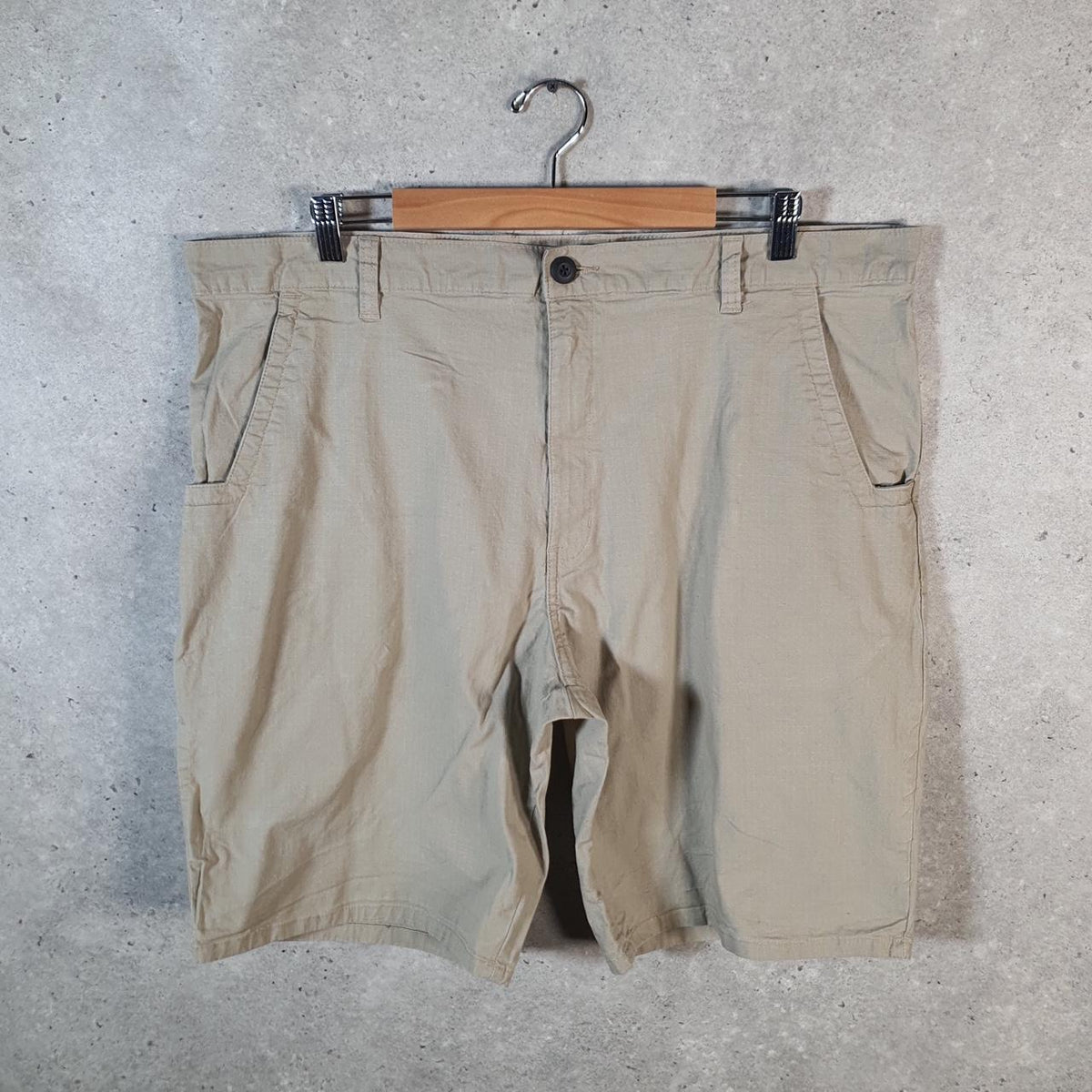 Vintage Dickies Baggy Chino Shorts Jorts Cargo Mens W40 Brown Relaxed Fit