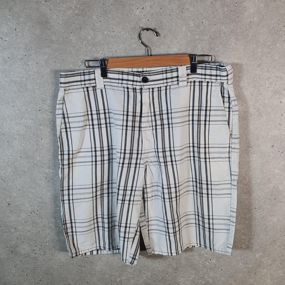 Vintage Dickies Carpenter Shorts Jorts Cargo Men’s W38 Checkered Regular Fit Baggy Workwear Big Fish Vintage