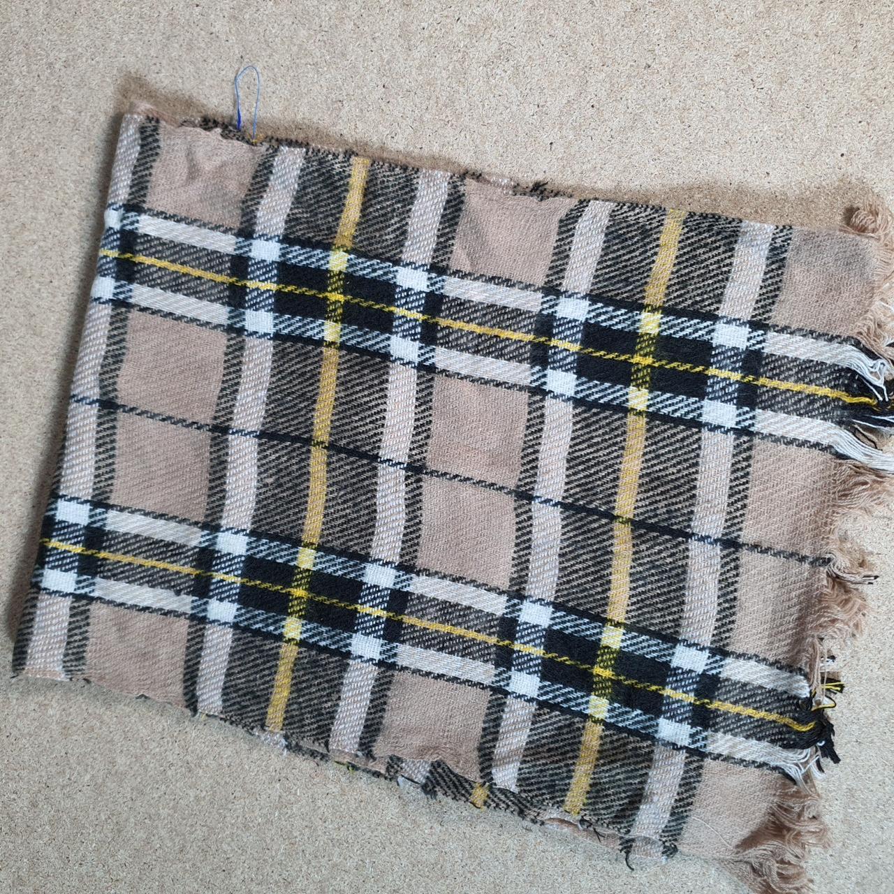 Tartan Nova Check Checkered Scarf