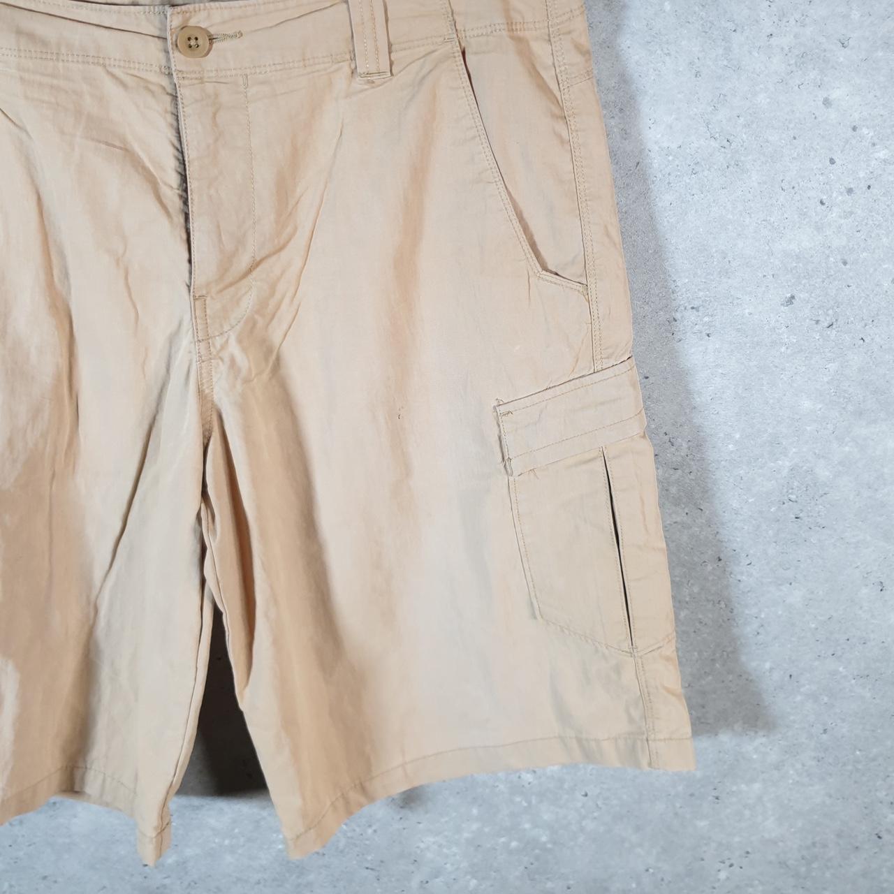 Vintage The North Face TNF Shorts Jorts Chino Cargo Men’s W34 Brown Baggy Cotton