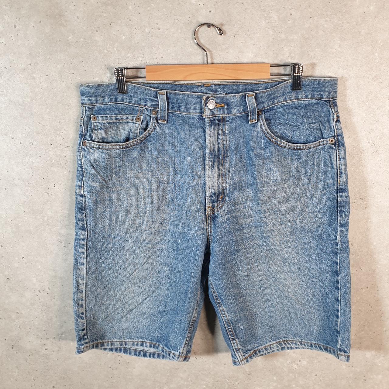 Vintage Levi’s 505 Baggy Shorts Jorts Cargo Men’s W36 Blue Relaxed Denim
