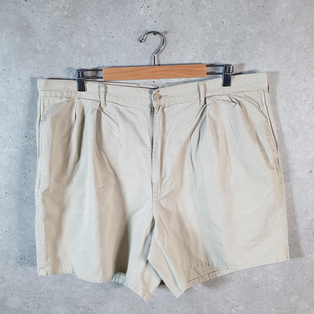 Vintage Ralph Lauren Polo Shorts Jorts Chino Cargo Men’s W38 Brown Baggy Cotton A4266