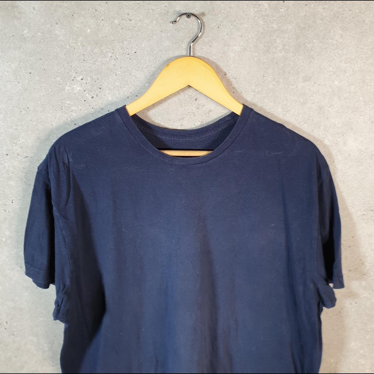 Vintage Ralph Lauren Polo T Shirt Men’s Large Blue Embroidered Classic Fit Pony C9155