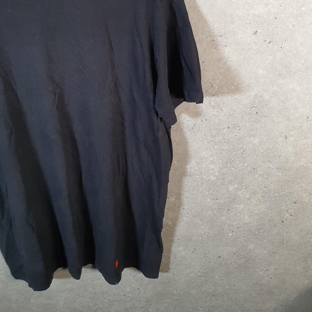 Vintage Ralph Lauren Polo T Shirt Men’s Large Black Classic Fit Pony