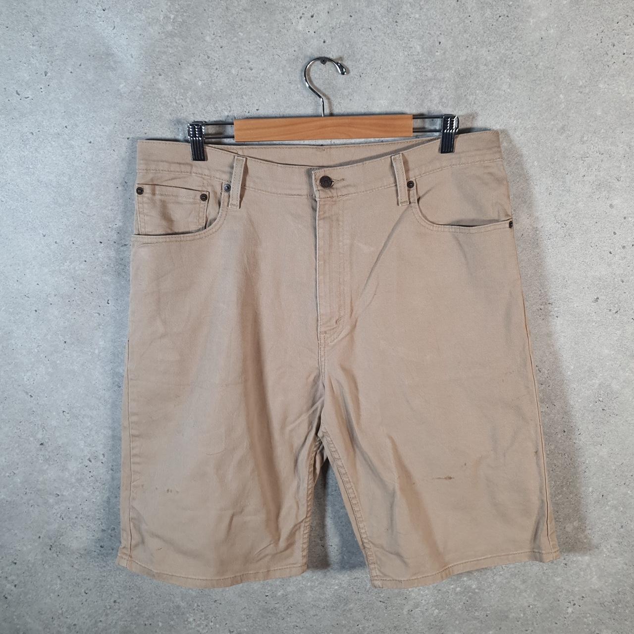 Vintage Levi’s 569 Baggy Shorts Jorts Cargo Mens W36 Brown Relaxed Denim