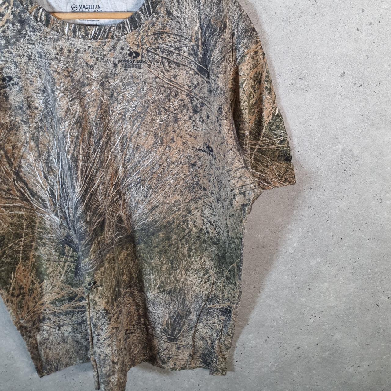 Vintage Magellan Hunt Gear RealTree Camoflauge T Shirt Men’s XL Camo Short Sleeve