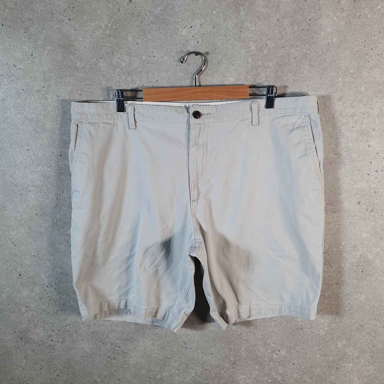 Vintage Dockers Chino Shorts Jorts Cargo Men’s W42 Beige Baggy Cotton A4248