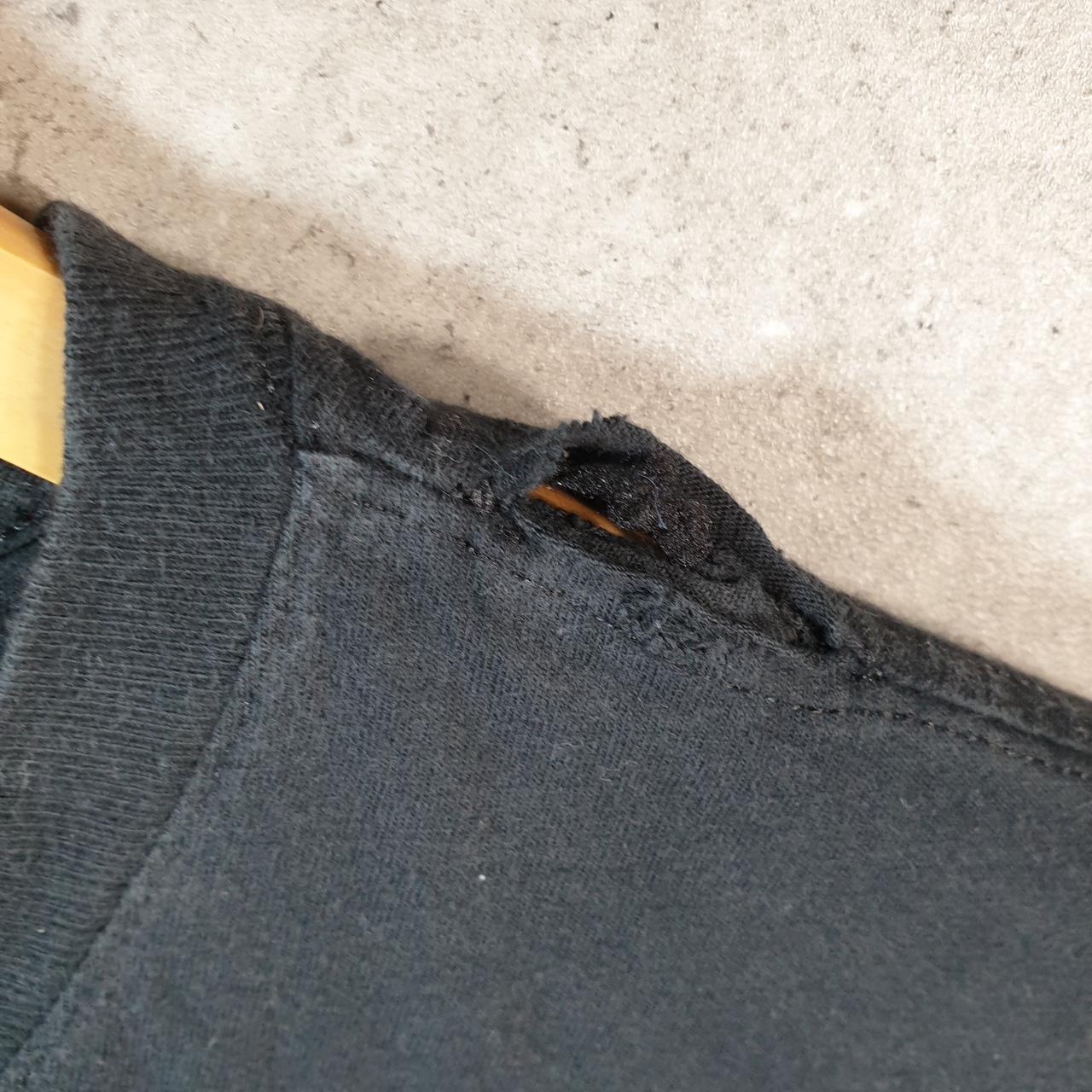 Vintage Nike Just Do It T Shirt Men’s Medium Black Printed Single Swoosh Logo Athletic C8296