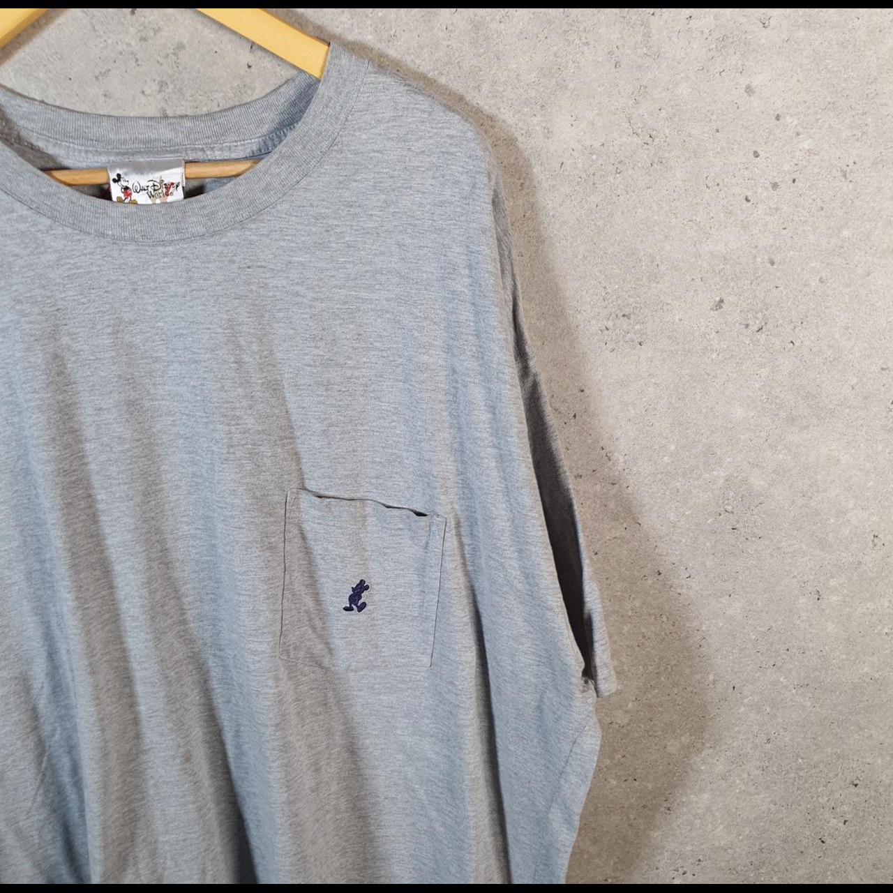 Vintage Disney Land Mickey Mouse T Shirt Men’s 2XL Grey Graphic Cartoon