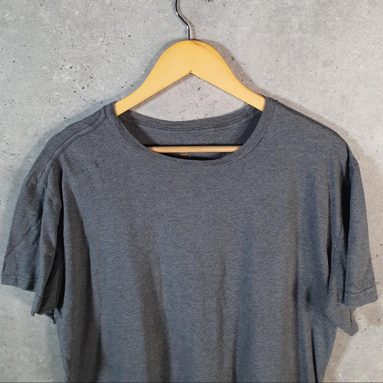 Vintage Ralph Lauren Polo Sport T Shirt Men’s Large Grey Slim Fit Embroidered Pony C8684