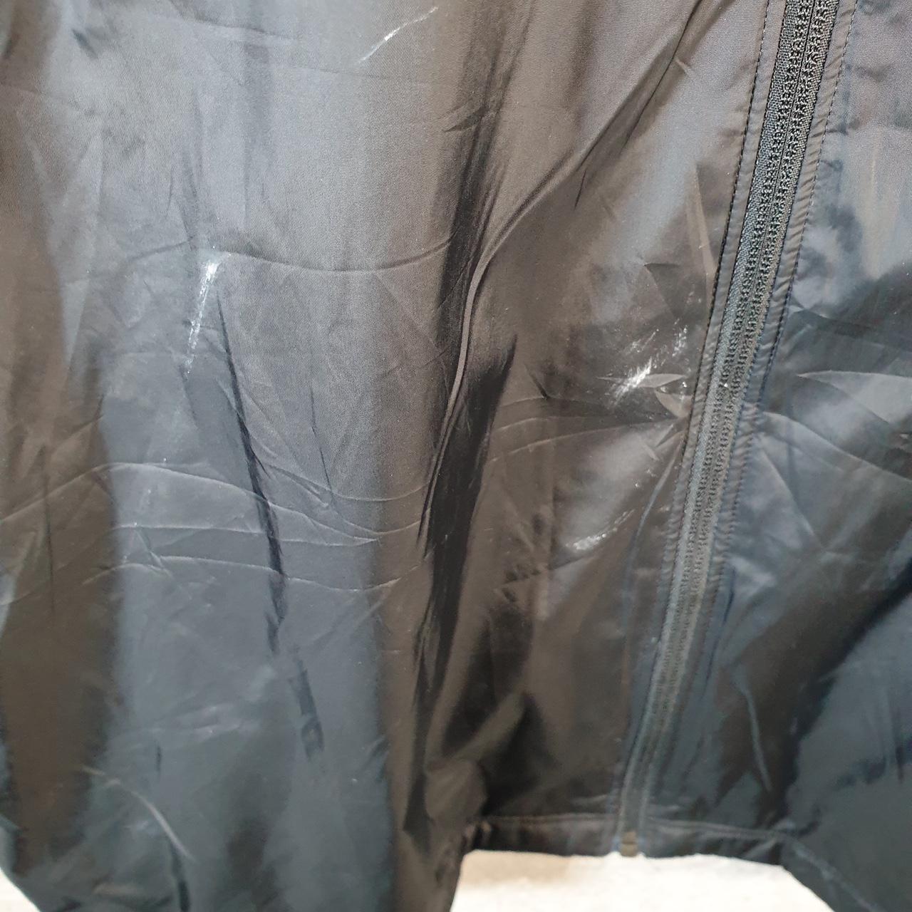 Vintage Nike Windbreaker Track Jacket Mens XL Black USA Swoosh Full Zip USA