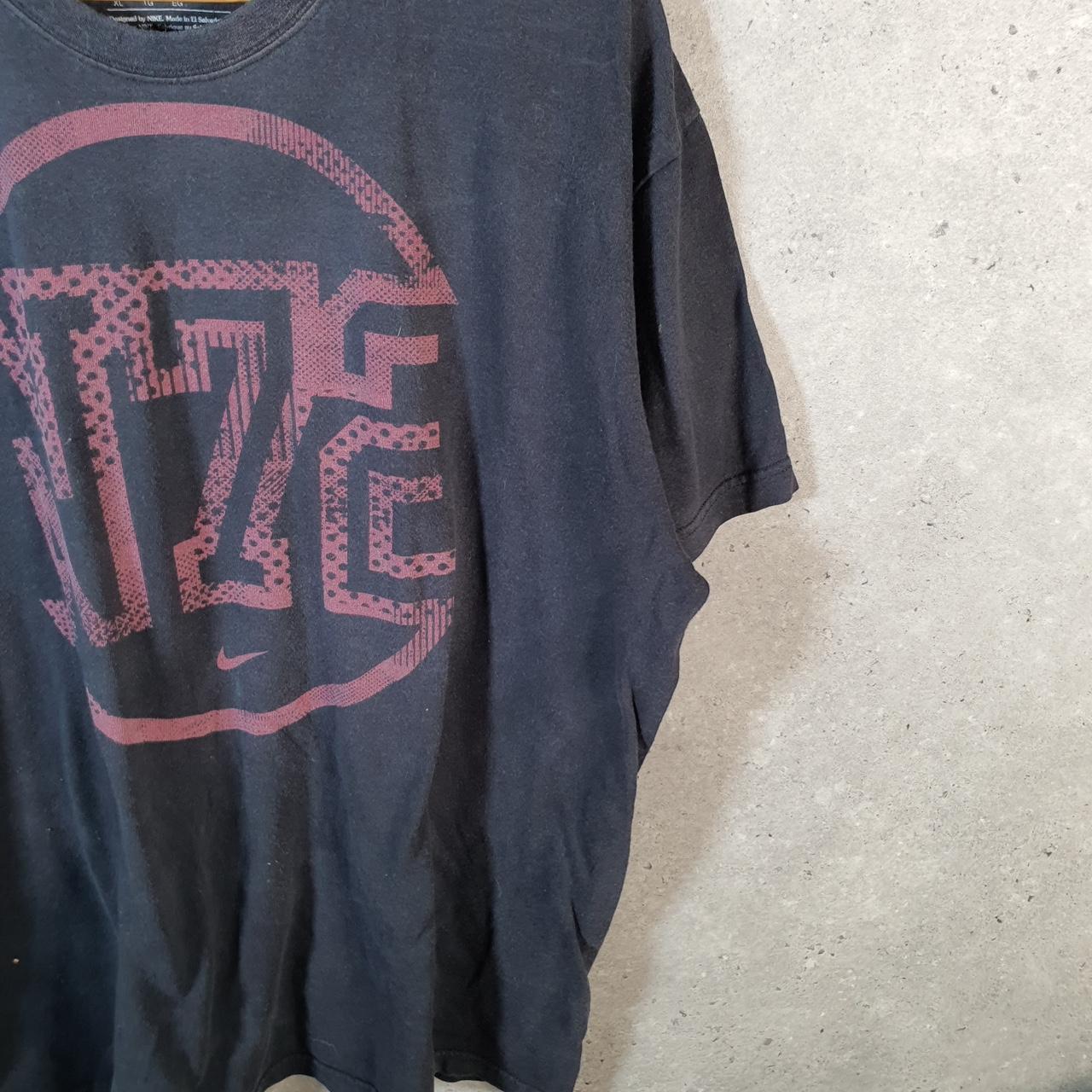 Vintage Nike N72 Graphic T Shirt Men’s XL Black Swoosh Athletic