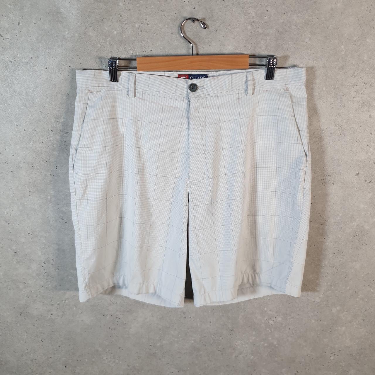 Vintage Chaps Ralph Lauren Polo Shorts Jorts Cargo Men’s W36 Checkered Baggy Cotton