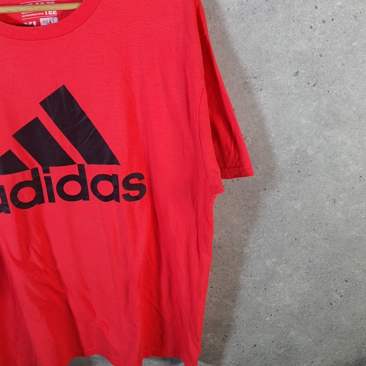 Vintage Adidas Go To Tee T Shirt Men’s XL Pink Three Stripes Logo