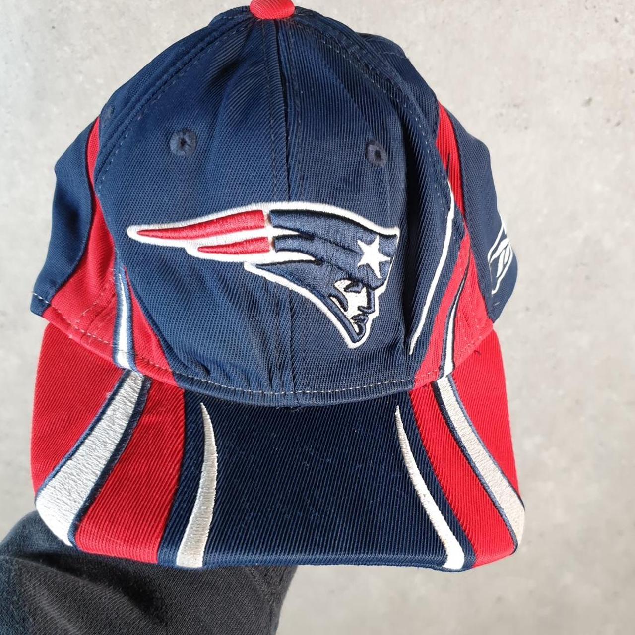 Vintage NFL Reebok New England Patriots Cap Men’s USA Spellout Athletic C8530