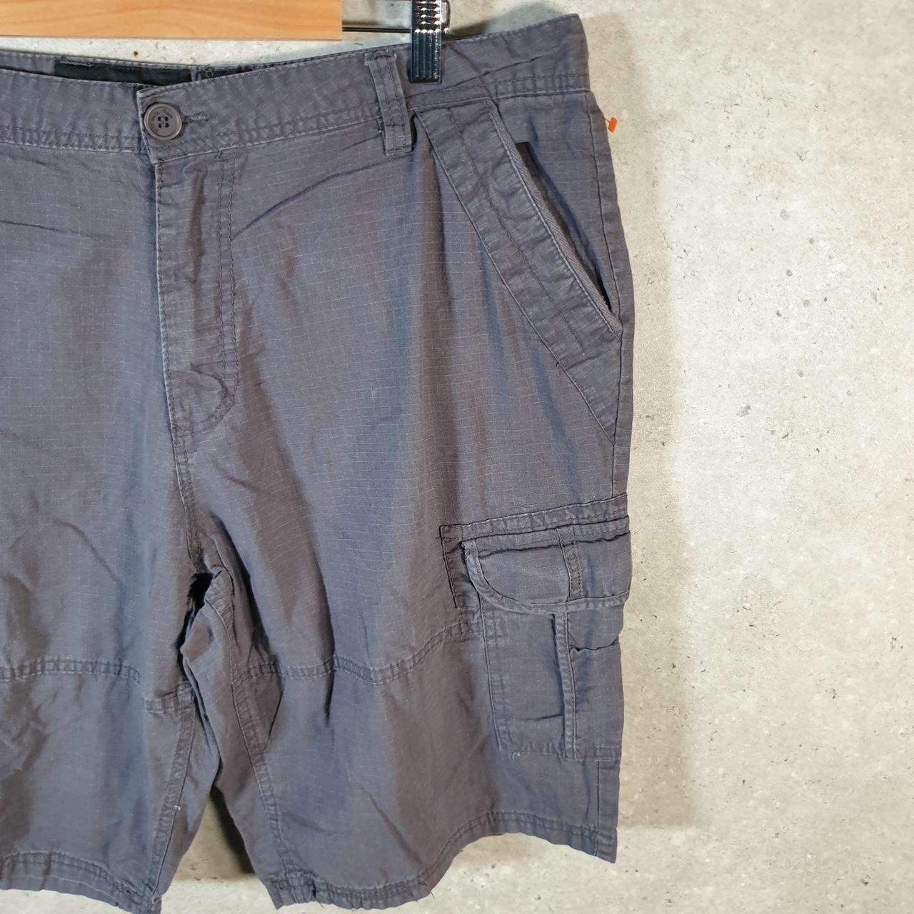 Vintage Ecko Unltd. Chino Shorts Jorts Cargo Mens W38 Grey Baggy Cotton