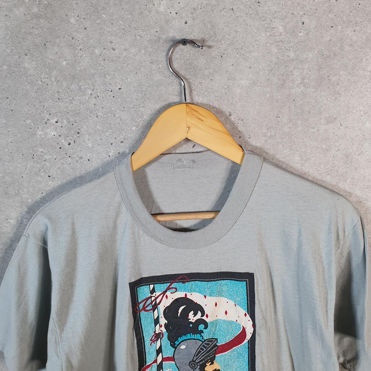 Vintage 1988 Pennsylvanian Renaissance USA Single Stitch T Shirt Men’s Small Grey Big Fish Vintage