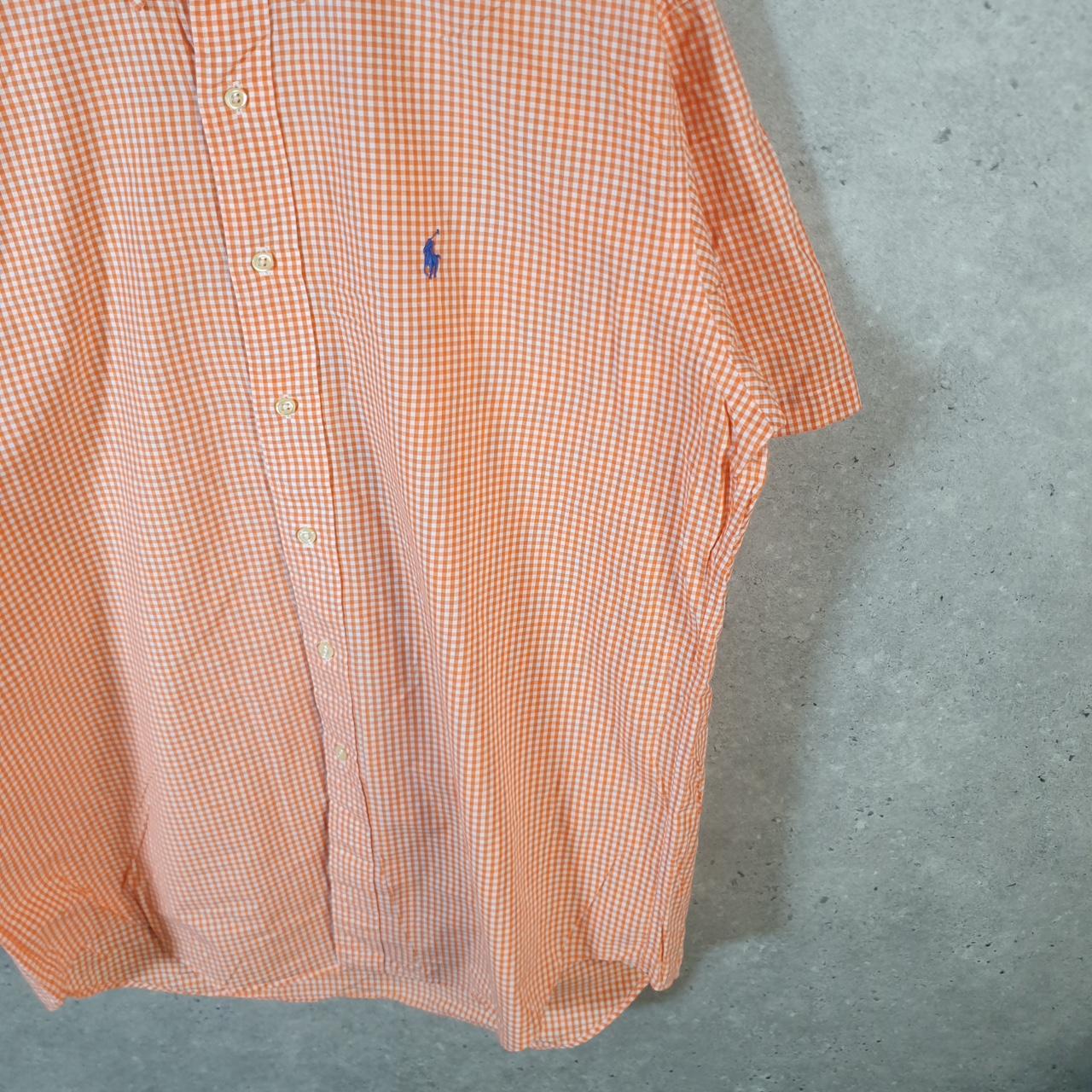 Vintage Ralph Lauren Button Down Shirt Men’s M Checkered Blake Pony Cotton