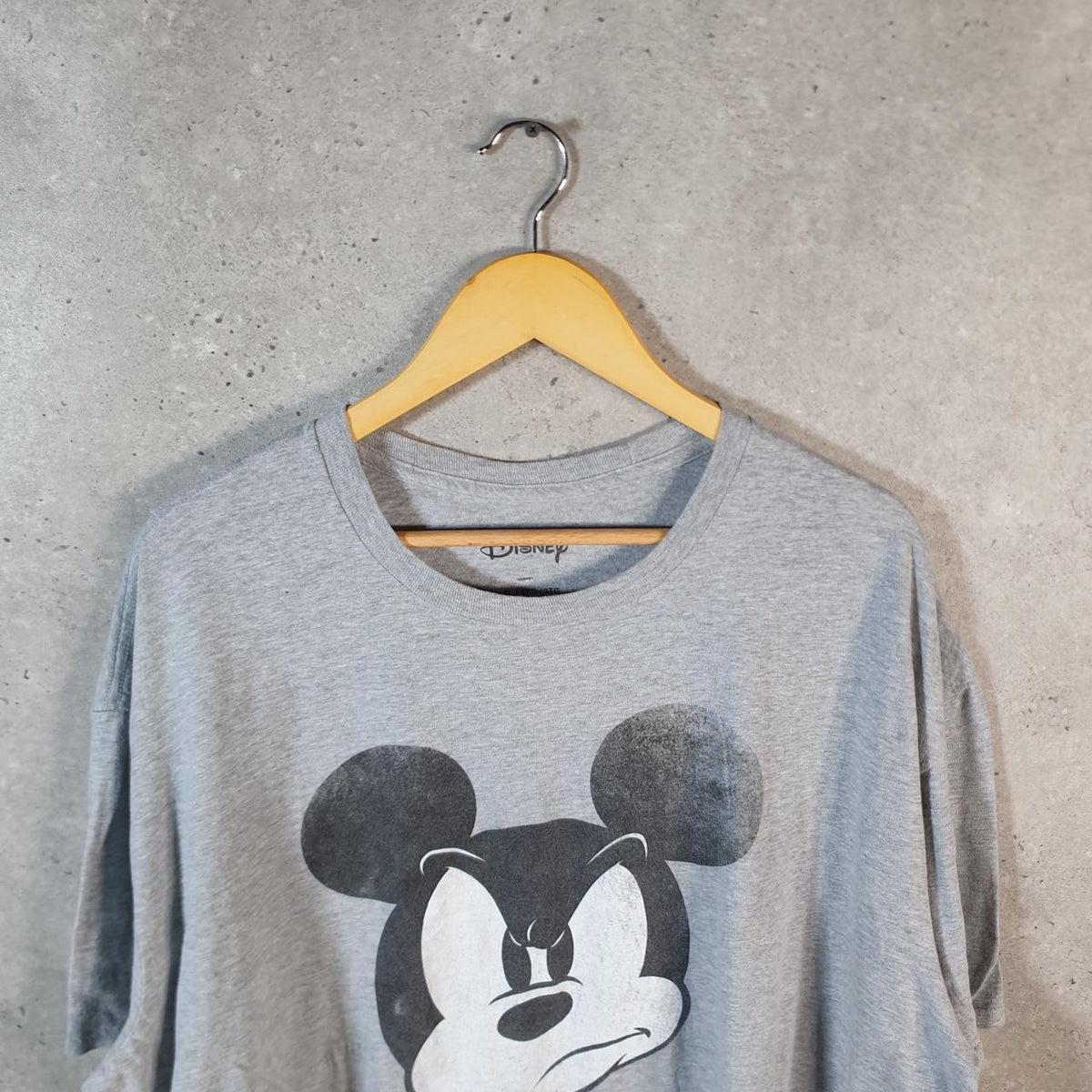 Vintage Disney Land Mickey Mouse T Shirt Shirt Men’s  3XL Grey Graphic Cartoon C9941
