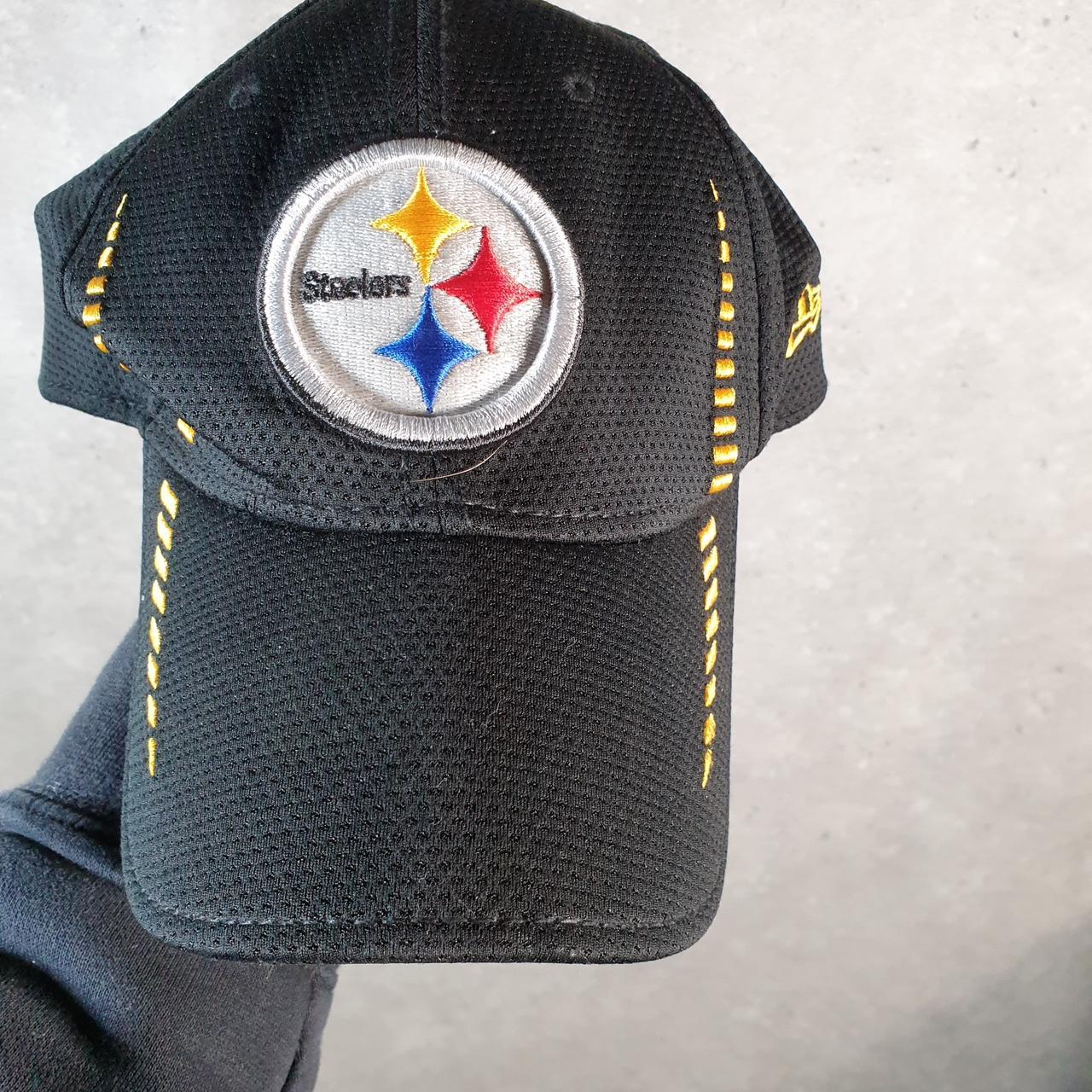 Vintage New Era NFL Reebok Pittsburgh Steeleers Small Cap Men’s USA Spellout Athletic C8538