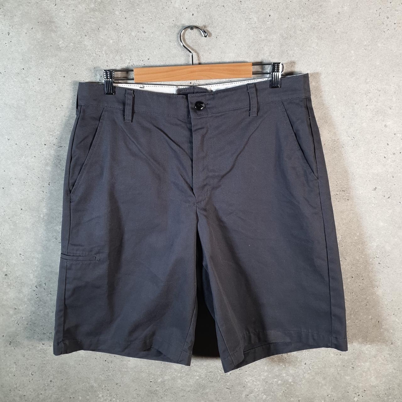 Vintage Red Kap Chino Shorts Jorts Cargo Men’s W36 Grey Baggy Cotton A4414