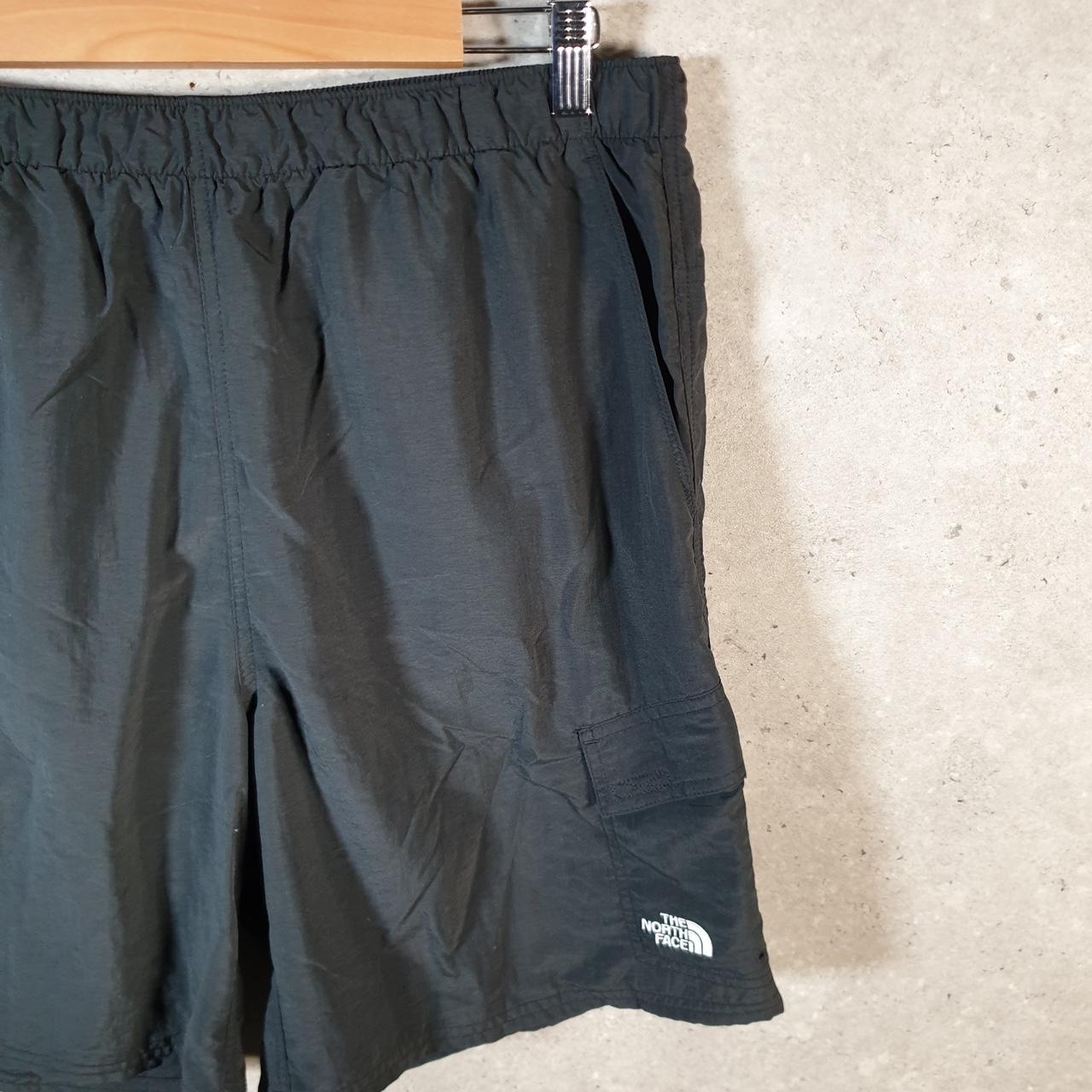 Vintage The North Face TNF Shorts Jorts Chino Cargo Men’s Large Black Baggy Cotton
