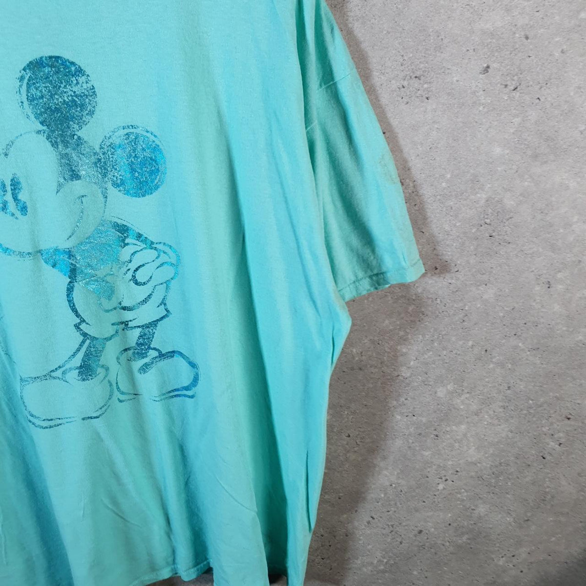 Vintage Disney Land Mickey Mouse T Shirt Shirt Men’s  2XL Blue Graphic Cartoon