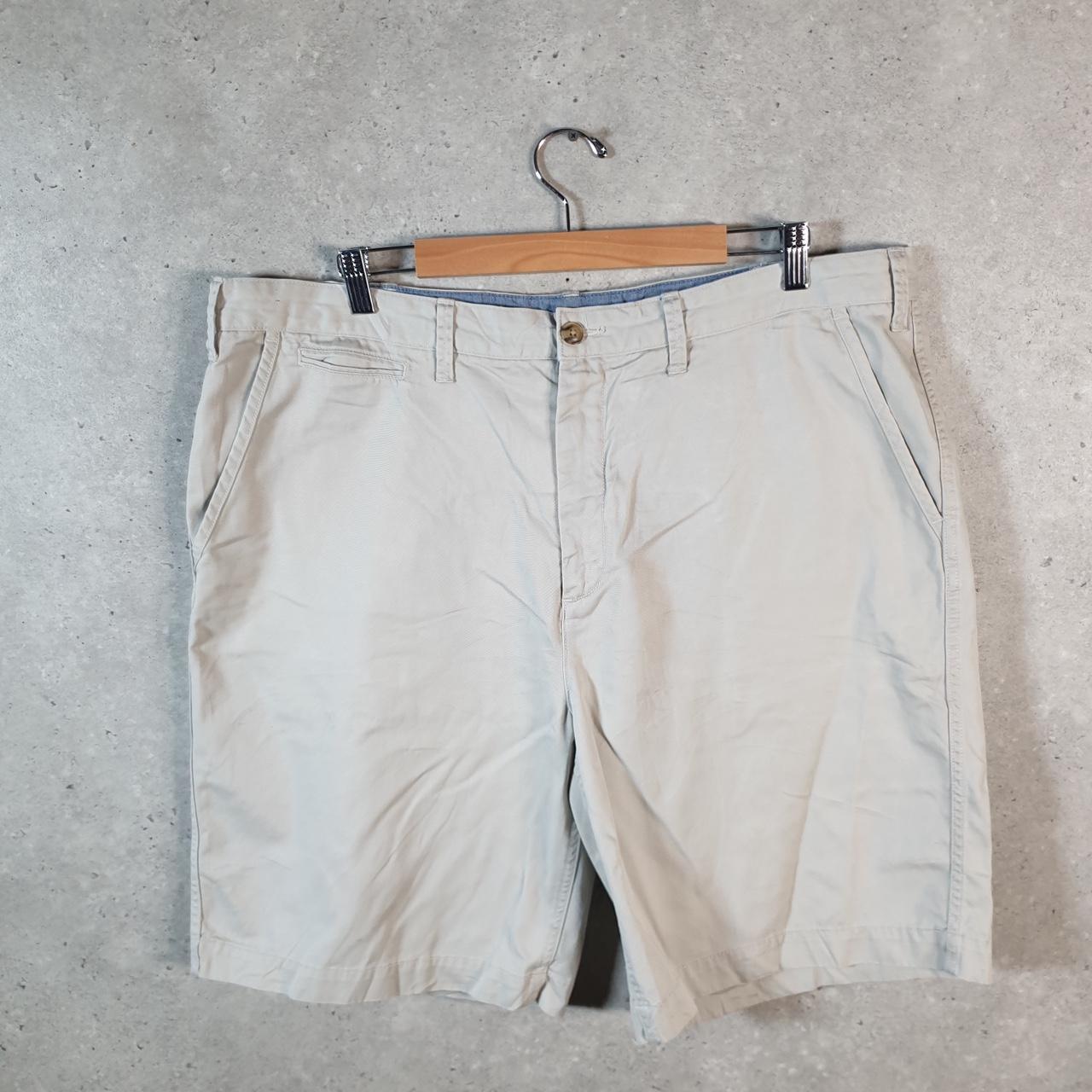 Vintage Ralph Lauren Polo Shorts Jorts Chino Cargo Men’s W40 Beige Baggy Cotton