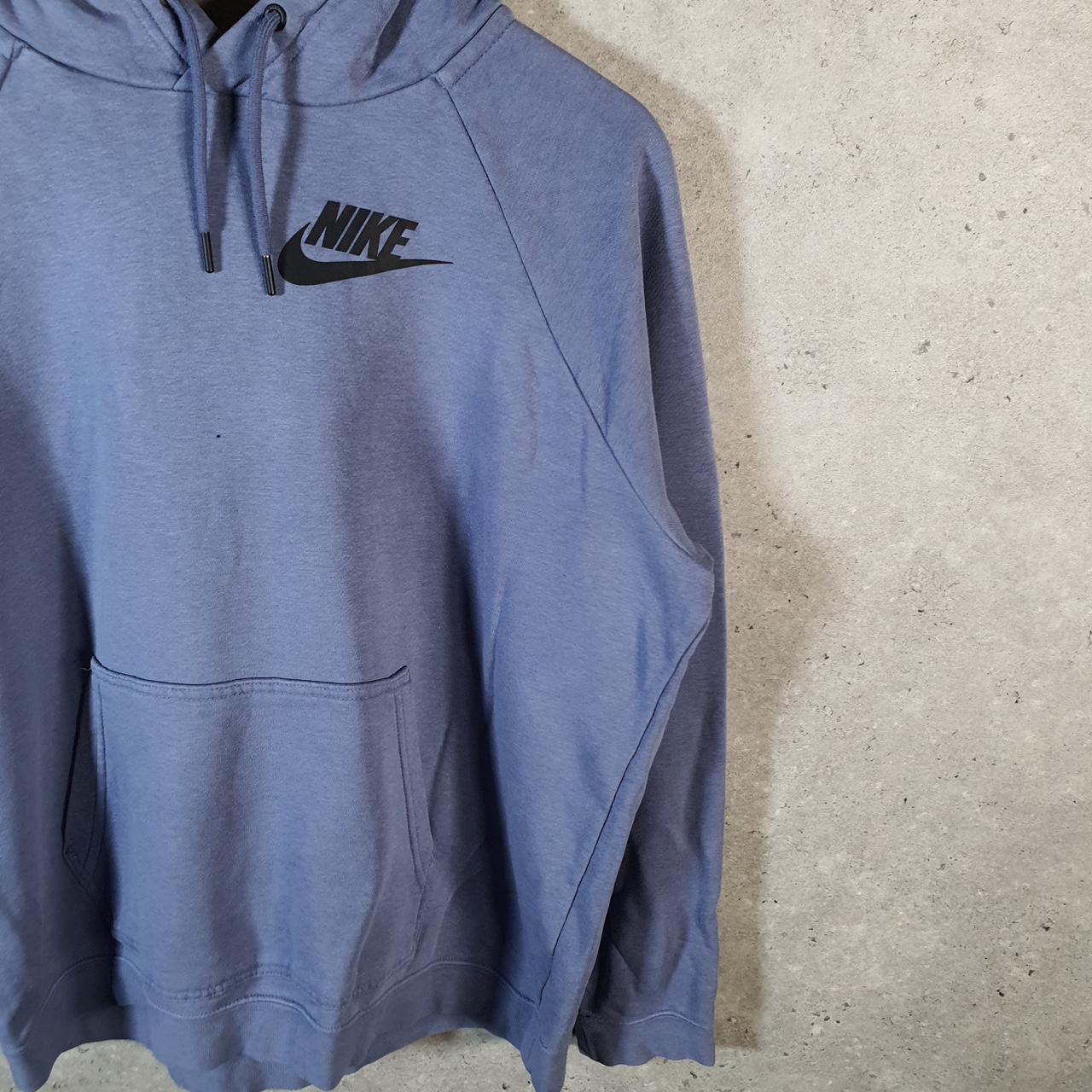 Vintage Nike Club Hoodie Womens Large Lilac Swoosh Y2K Pullover Logo
